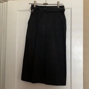 Vintage Celine Paris Black Skirt